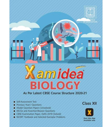 Xam idea Biology CBSE Class 12 | Latest Edition Xam Idea CBSE Class 12 - SchoolChamp.net